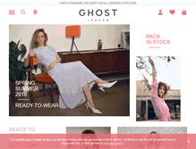 Tablet Screenshot of ghost.co.uk